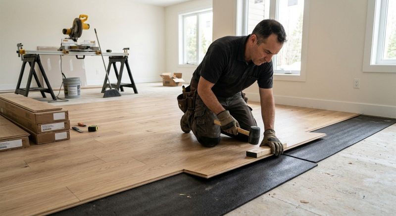 Engineered Wood Installation in Summit County, OH