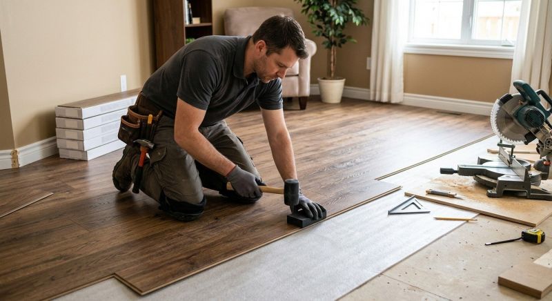 Laminate Floor Installation in Stark County, OH