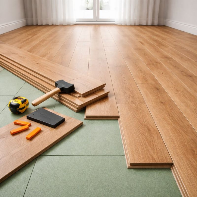 Laminate Floor Installation in Valley City, OH