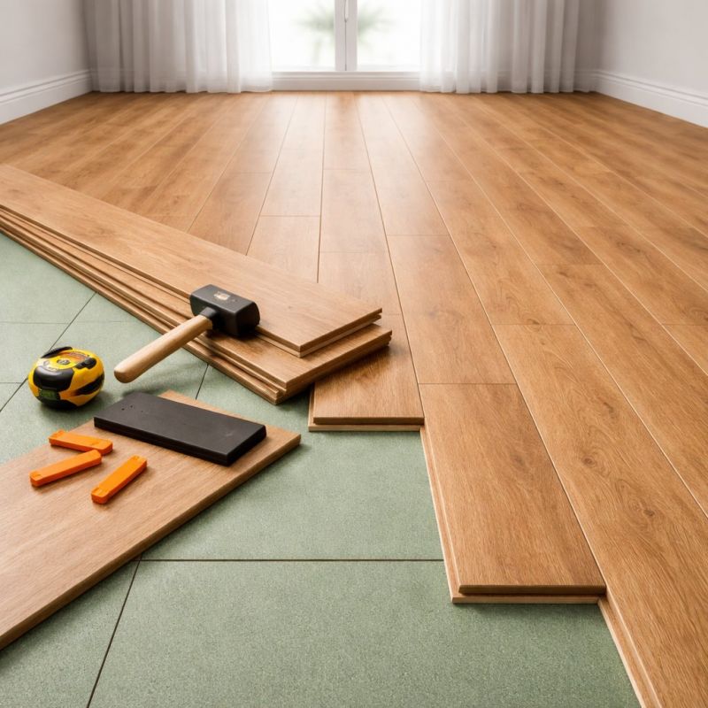 Laminate Floor Remodeling in Summit County, OH