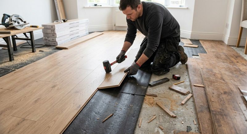 Laminate Floor Replacement in Medina County, OH