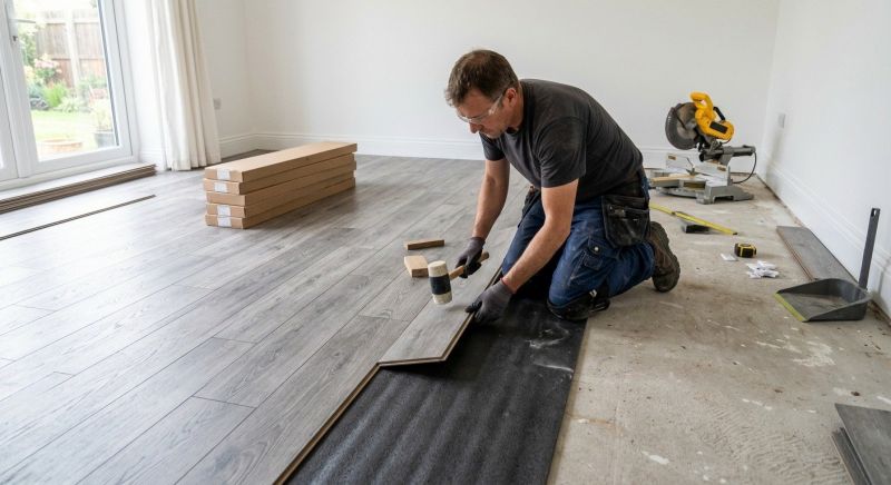 Laminate Floor Replacement in Ravenna, OH