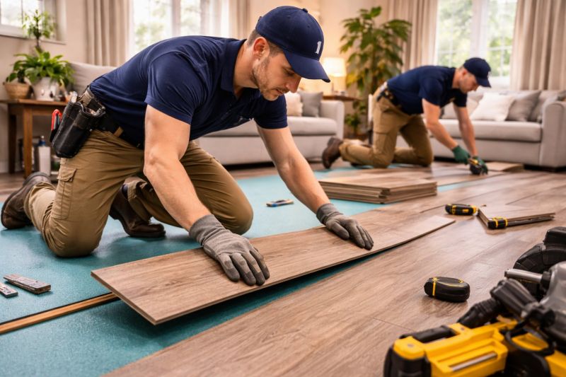 Laminate Floor Replacement in Stark County, OH