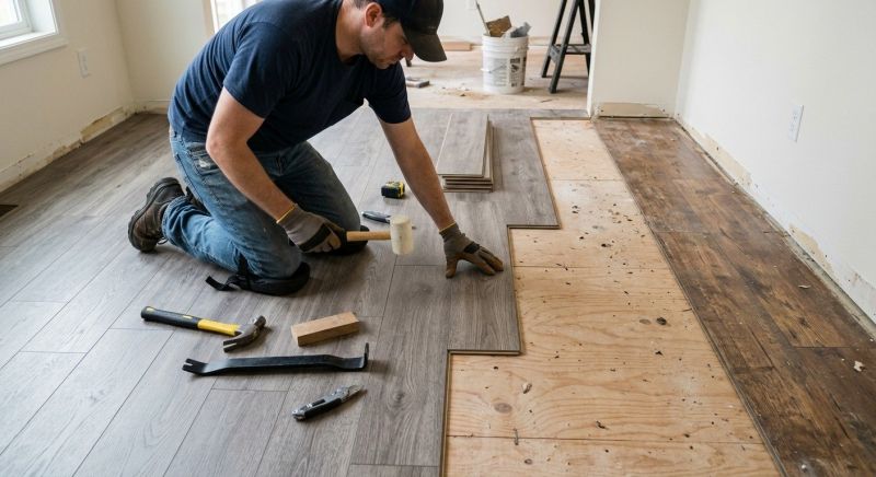 Laminate Floor Replacement in Twinsburg, OH