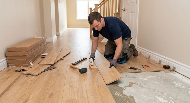 Laminate Floor Replacement in Twinsburg, OH