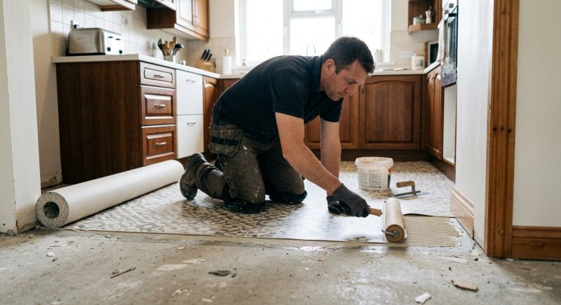 Linoleum Floor Installation in Brecksville, OH