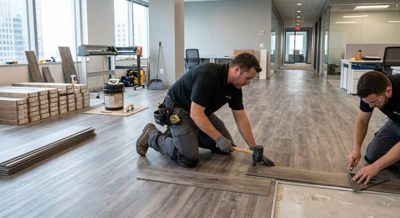Linoleum Floor Installation in Uniontown, OH