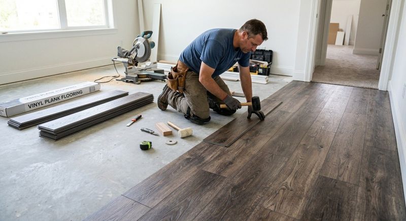 Linoleum Flooring Replacement in Summit County, OH