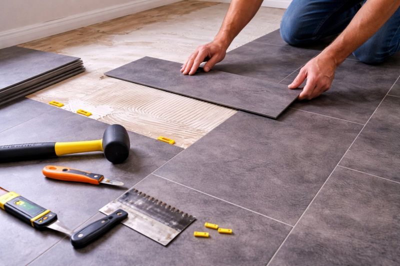 Luxury Vinyl Tile Installation in Akron, OH