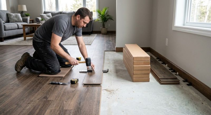 Luxury Vinyl Tile Installation in Cuyahoga Falls, OH