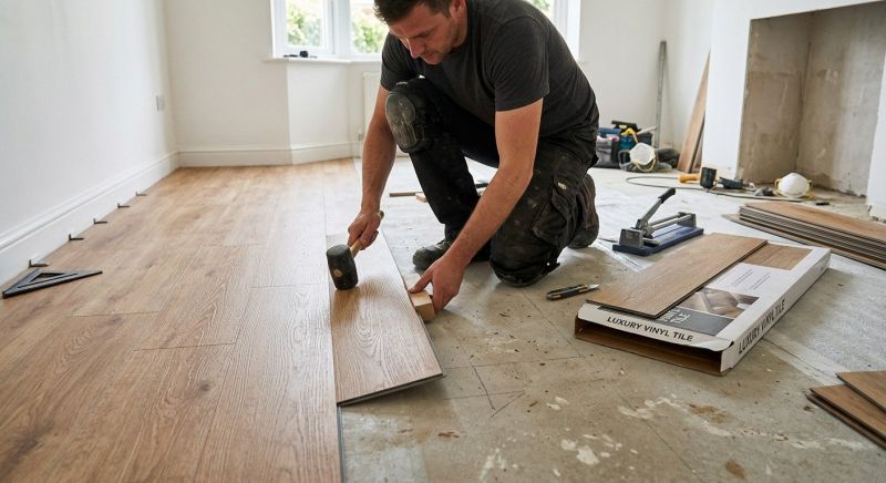 Luxury Vinyl Tile Installation in Macedonia, OH