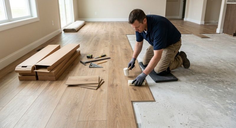 Lvt Flooring Installation in Hartville, OH