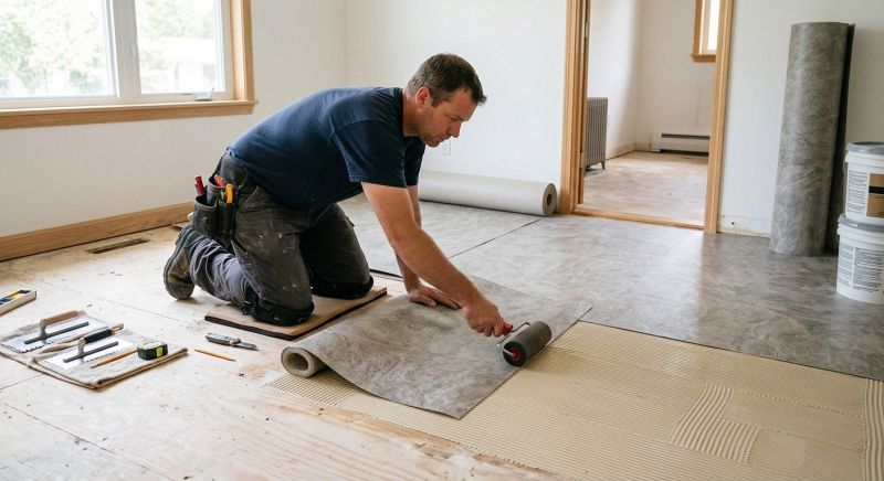 Sheet Vinyl Installation in Wooster, OH