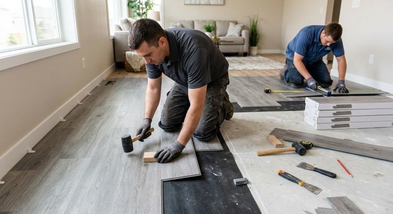 Vinyl Flooring Installation in Stow, OH