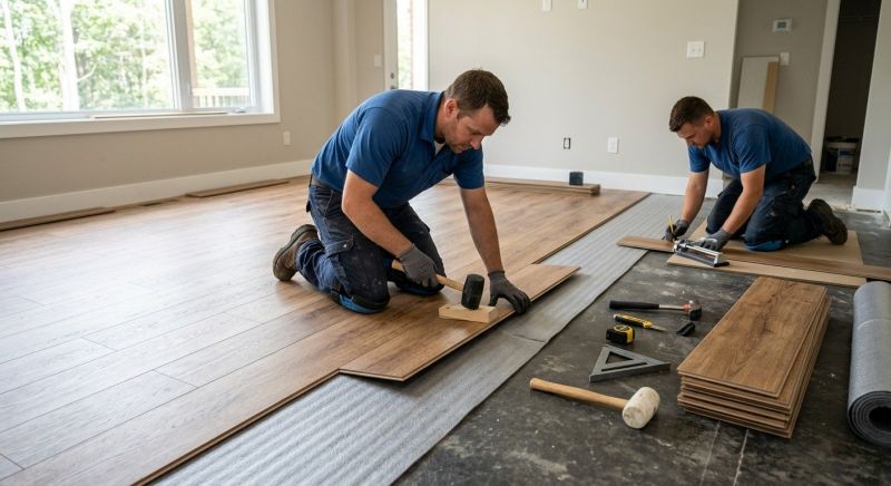 Vinyl Flooring Installation in West Salem, OH