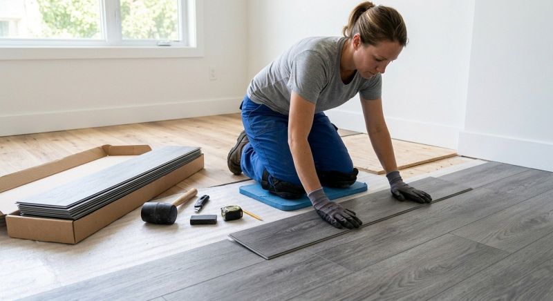 Vinyl Tile Installation in Summit County, OH
