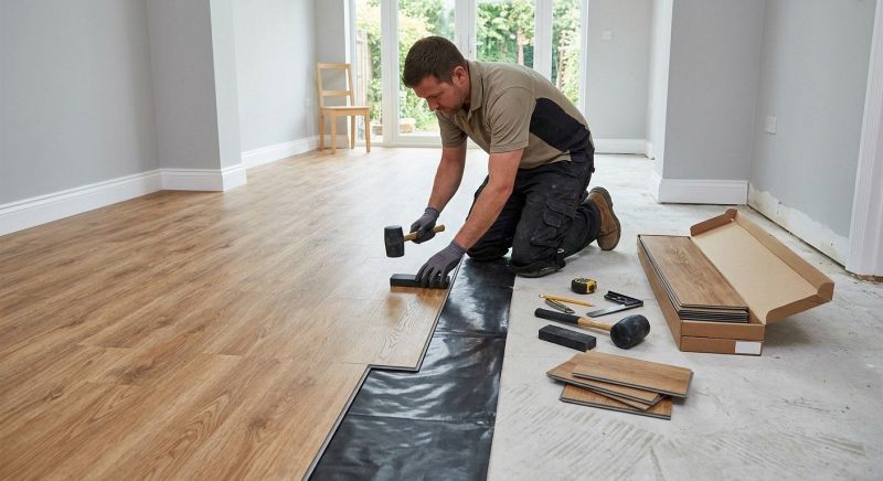 Vinyl Tile Installation in Summit County, OH